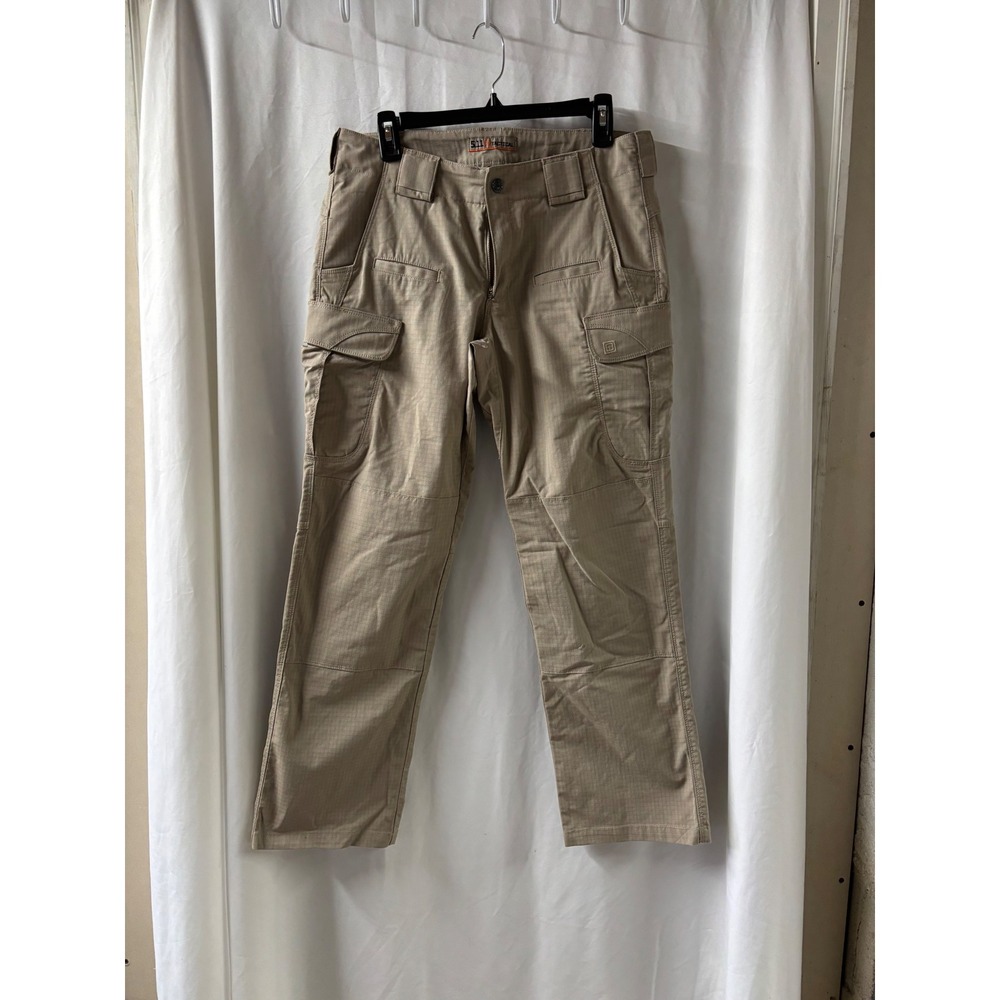 5.11 Tactical Women's Cargo Pants Khaki Size 10 Short‎